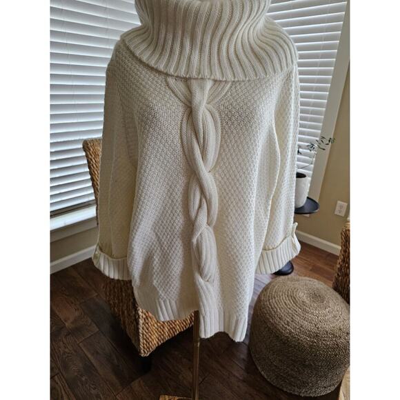 Talbots Turtleneck Alpaca Blend Knit Sweater Women's Size XL Relaxed - Picture 3 of 12